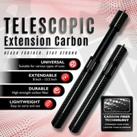 Telescopic Extension Carbon Billiard 8 Inch Cocok untuk Bumper Predators Mezz Fury Peri Jflowers