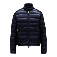 【MONCLER】男款 ACORUS 輕量羽絨外套-深藍色(1號USA-S、2號USA-M、3號USA-L、4號USA-XL、5號USA-XXL)
