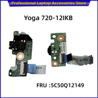 Laptop Audio Board For Lenovo For Ideapad Yoga 720 720-12 720-12IKB 81B5 5C50Q12149 With Cable New