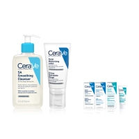 【CeraVe適樂膚】粉痘掰掰臉部保養雙入組★全效超級修護乳 52ml+水楊酸煥膚淨嫩潔膚露 236ml(保濕修復)
