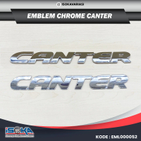 EMBLEM TULISAN CANTER UNTUK TRUCK CANTER CHROME
