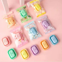 Eraser for Primary School TPR Non Toxic and Odorless Eraser Wipe Clean No Paper Scraps Left Durable Small Soap Shaped Eraser