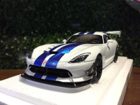 1/18 AUTOart Dodge Viper GTS-R ACR 2017 White 71731【MGM】