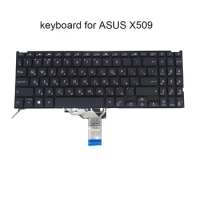 Russian Backlit Keyboard for Asus Vivobook X509 M509 X509U X509F FL X509UA X509DA DL X509JA RU PC replacement keyboards 5606RU00