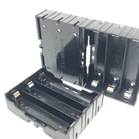 MasterFire 500pcs/lot DIY Black Plastic Storage Box Holder Case Cover For 3*18650 3.7V Rechargeable 6 Pin Batteries