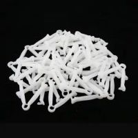 50Pcs (50mm) Disposable Umbilical Naval Cord Clamp Whelping Kits Puppy Dog