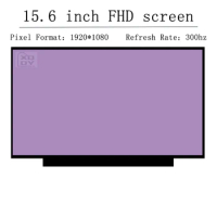 for ASUS ROG Strix G15 G513QR-HF188T G513QM-HF286T 15.6 inches 300Hz 40Pin FullHD 1920x1080 IPS LCD Display Screen Panel