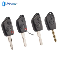 YIQIXIN 2 Buttons Fob Case For Citroen Elysee Saxo Xsara Picasso Berlingo C2 C3 Remote Key Shell For Peugeot 106 206 306 205 405
