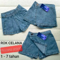 ROCELA ROK CELANA JEANS ANAK USIA 1-7 THN