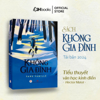 Sách Không Gia Đình (bìa mềm) tái bản 2024 - tiểu thuyết của Hector Malot, văn học kinh điển - 2H Bo