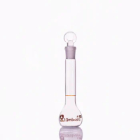 2pcs Volumetric flask with stopper 10ml,Volumetric flask,Measuring bottle