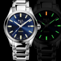 BALL 波爾 Engineer M Marvelight機械腕錶-藍43mm/NM2128C-S1C-BE