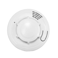 CO Sensor Smoke Detector Smoke Alarm Detector Sound White Detecting Range: 15-20㎡