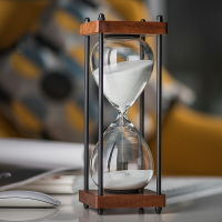 30分鐘沙漏計時器擺件 工業風沙漏 裝飾計時器