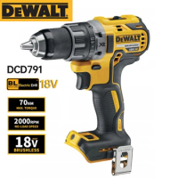 Dewalt DCD791 Cordless Compact Drill / Driver 18V Brushless Motor Electric Drill Screwdriver Household Rechargeable Power Tools