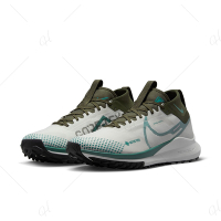 NIKE 慢跑鞋 運動鞋 緩震 襪套式 男鞋 白綠 FB2193001 REACT PEGASUS TRAIL 4 GTX