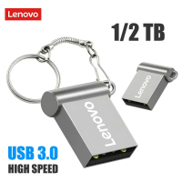 Lenovo Usb Flash Drives 128GB Extreme USB 3.0 512GB Creative Pen Drive 1TB 2TB Data Backup Usb Memory 256GB Gift Micro Usb Stick