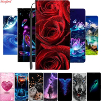 For Samsung M32 Phone Case Magnet Leather Cover Flip Wallet Case For Samsung Galaxy A22 M12 M32 Case M 32 12 A 22 5G Coque Funda