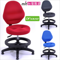 卡哇伊3D立體兒童成長椅(附腳踏圈+固定輪)(3色)