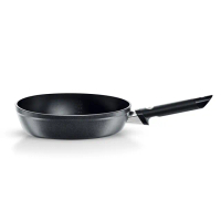 【Fissler】健康原味加高型平煎鍋26CM(透過少油或無油脂方式進行更健康的煎炒料理)
