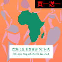 【咖啡豆買一送一】衣索比亞 耶加雪菲 G2(中焙) 水洗 咖啡豆/半磅裝/拿鐵適用/接單鮮烘/公司行號/店家批發/