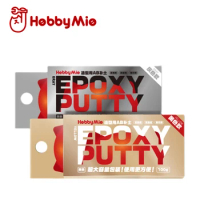 HOBBY MIO AB Putty 100g Gray/Yellow Epoxy Putty for Modeling Smooth Surface Double Colored Fine Putties Model Repair Craft Tools