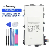 Tablet Battery SP3770E1H For Samsung N5100 N5120 For Galaxy Note 8.0 N5110 Replacement Batteries 4600mAh