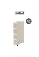 HOUZE HOUZE - 4 Tier Slim Cabinet