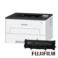 FUJIFILM ApeosPort Print 3410SD A4黑白雷射無線印表機+CT203482黑色高容量碳粉匣