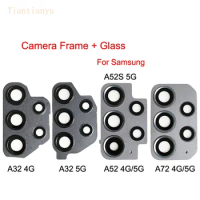Back Camera Frame And Glass Lens For Samsung A32 A52 A72 A52S 4G 5G