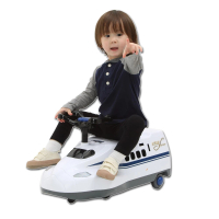 【日本兒童車品牌A-KIDS】新幹線N700S扭扭車(扭扭車 騎乘玩具 滑步車 學步車)