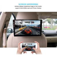 10.1inch 1080P HD Car Screen Rear Seat Headrest Monitor Android 8.1 Video Player Support APK Software Install and download Games
