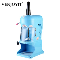 Commercial Ice Crusher Snow Ice Maker Automatic Shaving Machine Snow Ice Shaver Block Shaving Machine Easy Operation