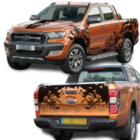 car sticker car accessories Stealing Tomb theme stickers for Ford ranger or wildtrack 2012 2013 2014 2015 2016 2017 2018 2019