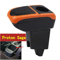 For Proton Saga Armrest box Parts special Retrofit parts Car Center Storage box Car Arm