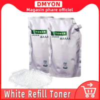DMYON Compatible for HP Universal White Refilll Toner Powder All-in-one Laser Printer