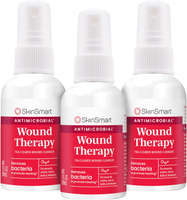 SkinSmart Antimicrobial Wound Tpy, Hypochlorous Acid ขจัดแบคทีเรียได้อย่างปลอดภัยเพื่อให้บาดแผลสามาร