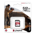 Kingston 金士頓 SDR2V6/512GB 512GB SDXC UHS-II 記憶卡 V60 高速存儲