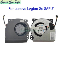 Laptop CPU Fan CPU สำหรับ Lenovo Legion Go 8Apu1 รุ่น 83E1 คอนโซลพกพา พัดลมระบายความร้อน 5F10s14134 