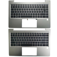 New Backlit UK/Spanish/US/Latin Keyboard For HP ProBook 645 G8 640 G8 Laptop With Palmrest Upper Cover Case