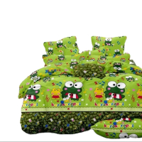 Badcover Motif Keropi Aesthetic - Koleksi Terbaru
