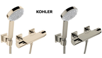 【 麗室衛浴】美國KOHLER活動促銷 Parallel 定溫淋浴龍頭 法蘭金K-23522T-9-AF / 霧鎳-BN