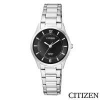 CITIZEN星辰 簡約時尚黑面女仕手錶 (ER0201-81E)