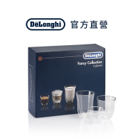 官方總代理【Delonghi】雙層玻璃杯組 3 尺寸 (共6入)