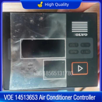 Original Air Conditioner Controller Display VOE14513653 14513653 for Excavator EC140 EC210 EC240 EC290 EC300 A/C Conditioner