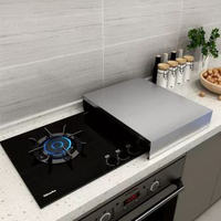 不鏽鋼電飯煲電磁爐架 廚房置物架 燃氣煤氣灶灶臺保護蓋板支架子