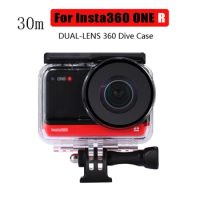 DUAL Lens 360 Mod Dive Case For Insta360 ONE R Waterproof Housing Box Protective shell For Insta360 R Panoramic Camera