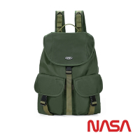 【NASA SPACE】美國授權太空旅人城市極簡後背包(暗夜綠) NA20006-15