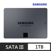 【SAMSUNG 三星】搭 2TB HDD ★ 870 QVO 1TB SATA ssd固態硬碟 (MZ-77Q1T0BW)
