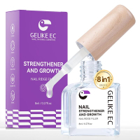 Gelike EC Nail Strengthener for Man: 8 in 1 Natural Nail Hardener Extra Strong and Growth -  Hardene